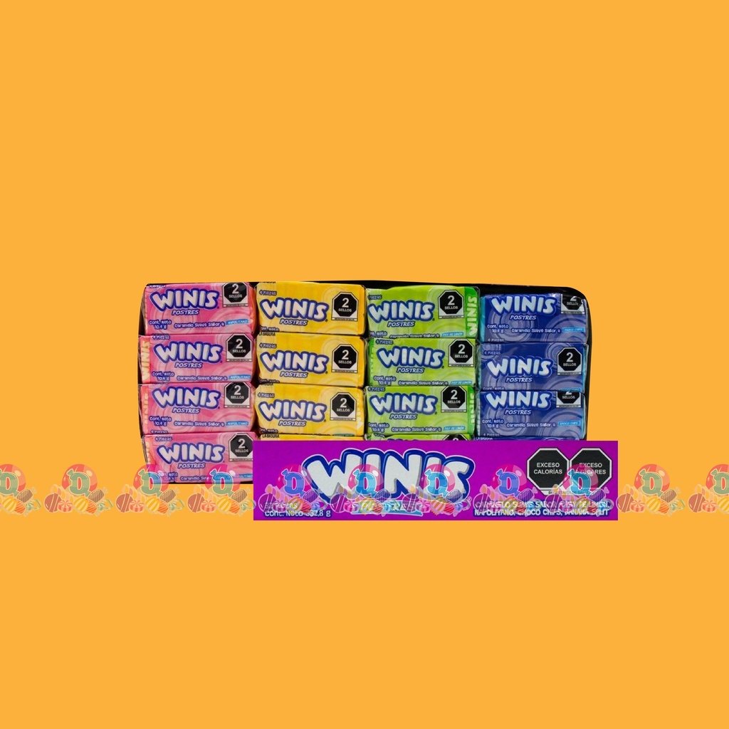 SPV WINIS MINI T4 POSTRES 10.2g 32s