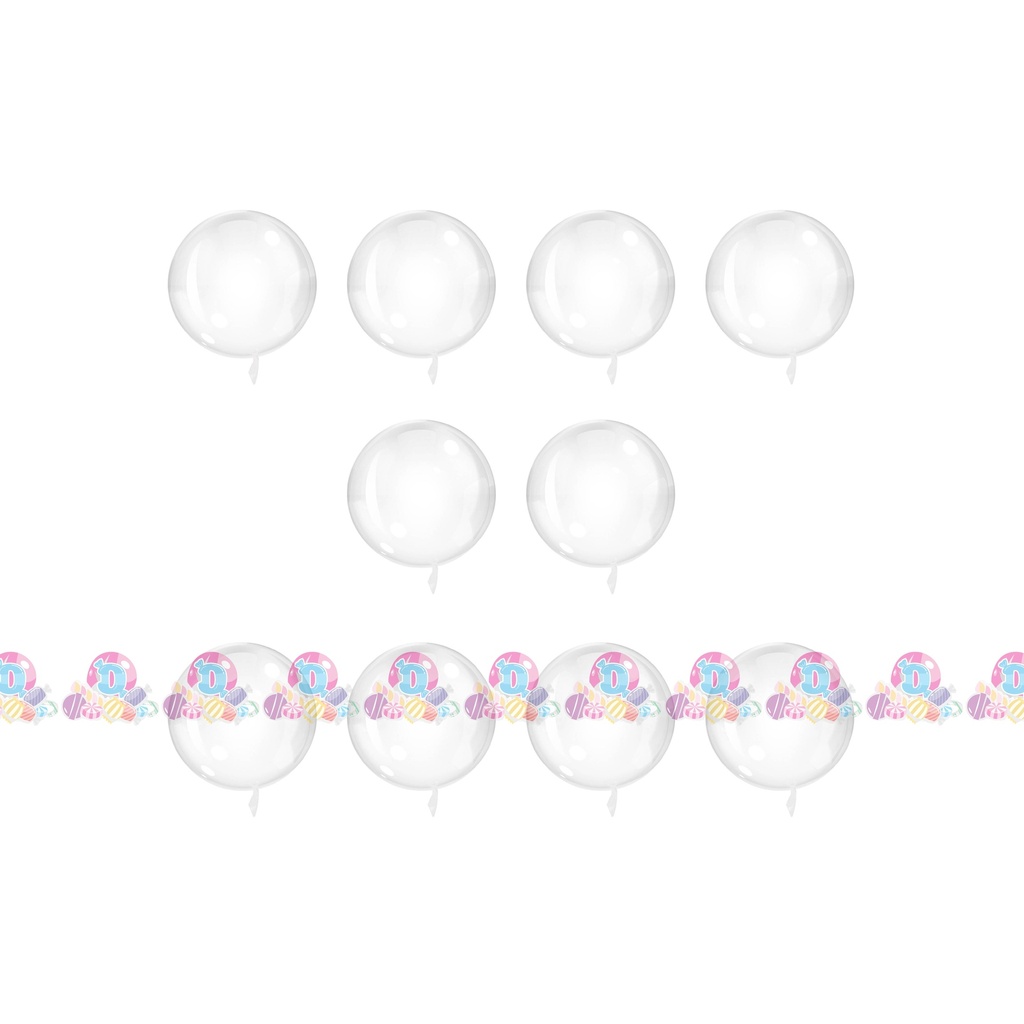 FIESTA GLOBO BURBUJA N8 10s