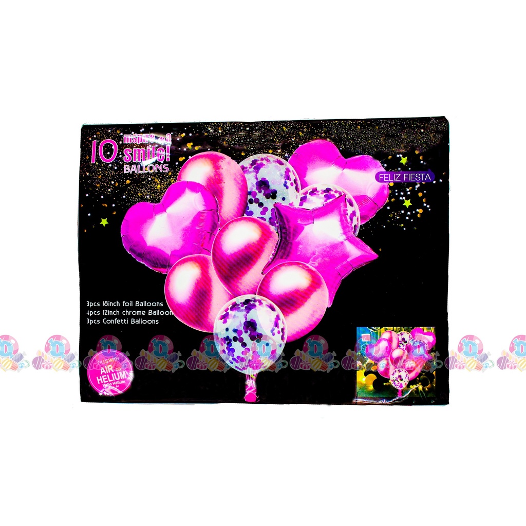 SD MECHE GLOBO LETRERO MIX 1s