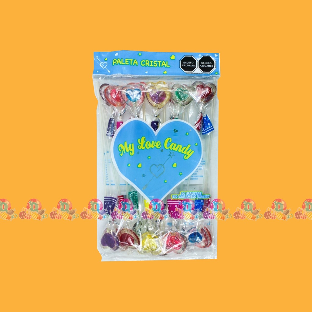 SPV MY LOVE PLT CRISTAL CORAZON MIX 13g 20s