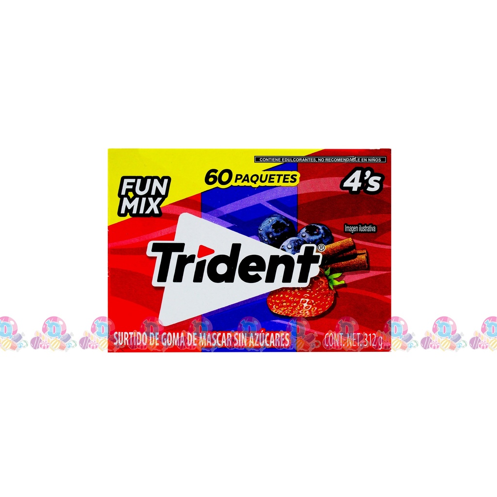 ADAMS MIX FUN TRIDENT 4S 5g 60s