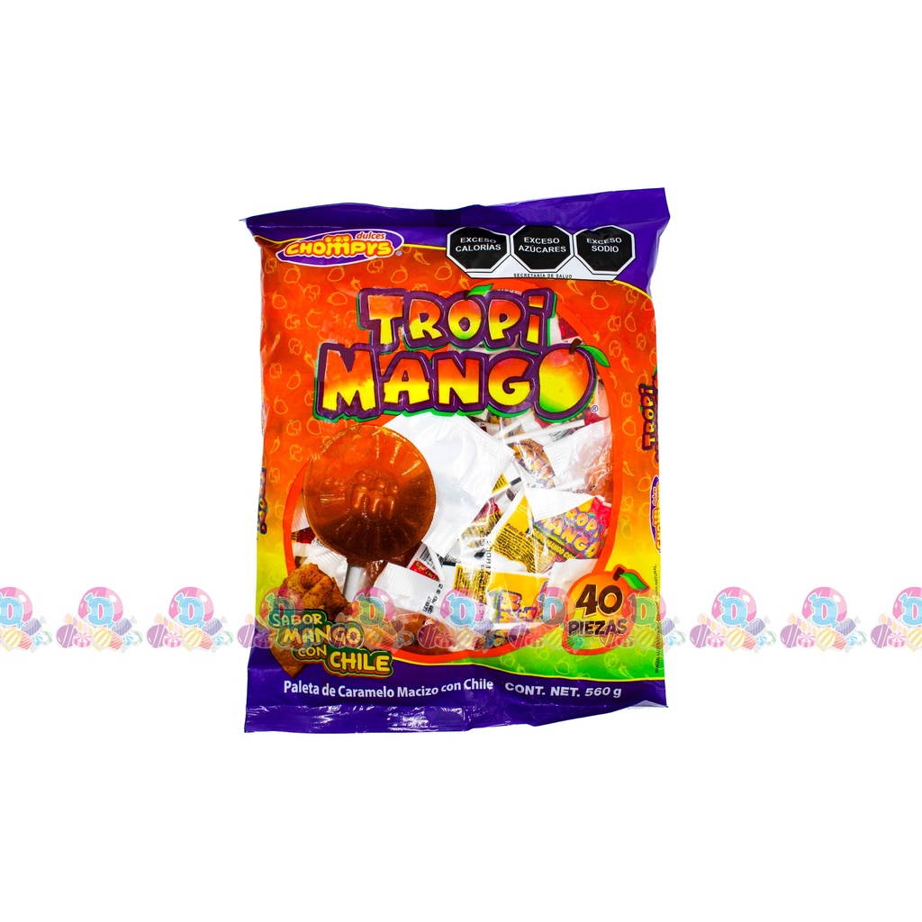 CHOMPYS PLT TROPI MANGO 14g 40s