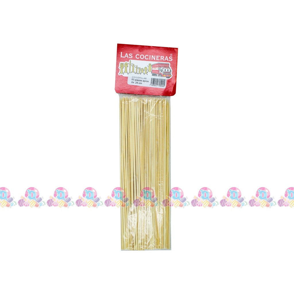 COCINERA BANDERILLA BAMBU 25cm 85s