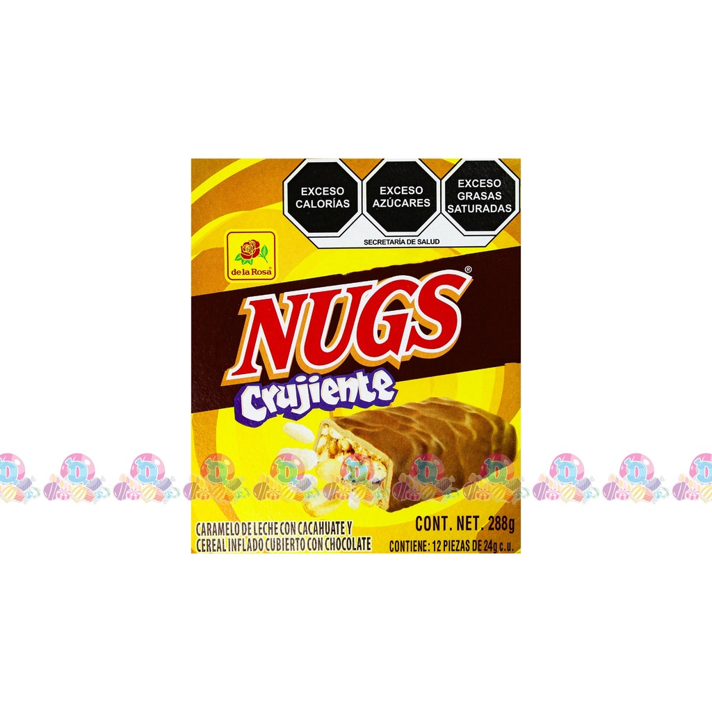 DLR CHOC NUGS CRUJIENTE 24g 12s