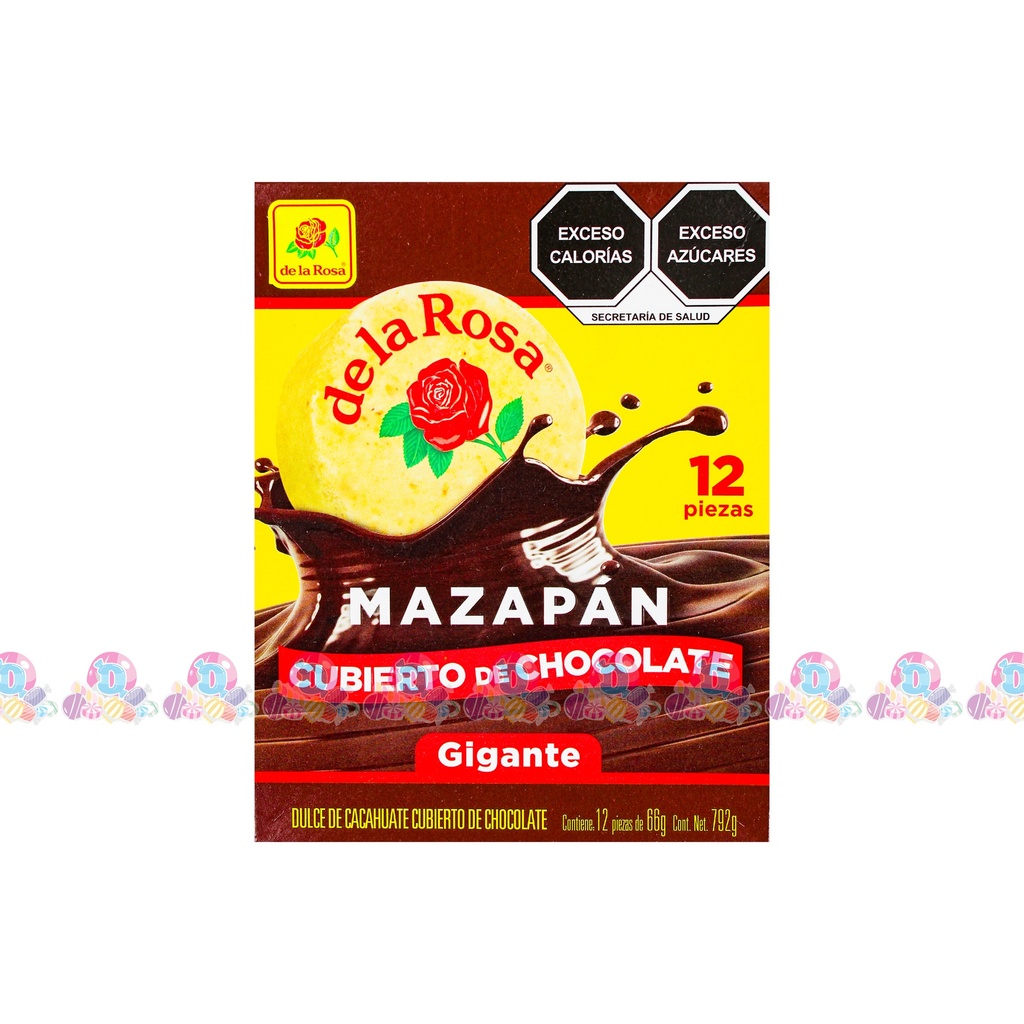 DLR MAZAPAN CHOC GIGANTE 66g 12s