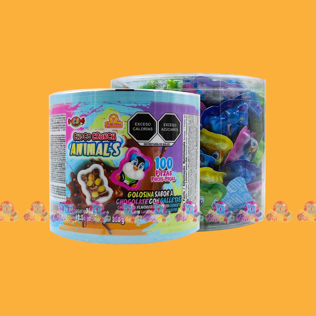 SPV DELI CHOCO CRUNCH ANIMALS 3.5g 100s