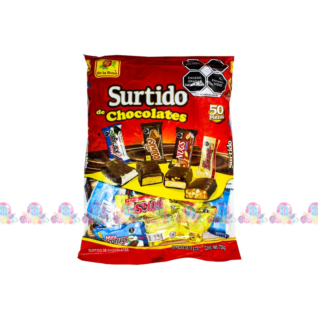 DLR CHOC BLS SURTIDO 50s