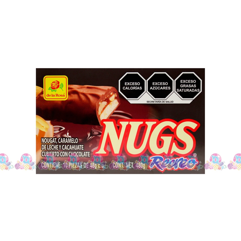 DLR CHOC NUGS RECREO 48g 10s