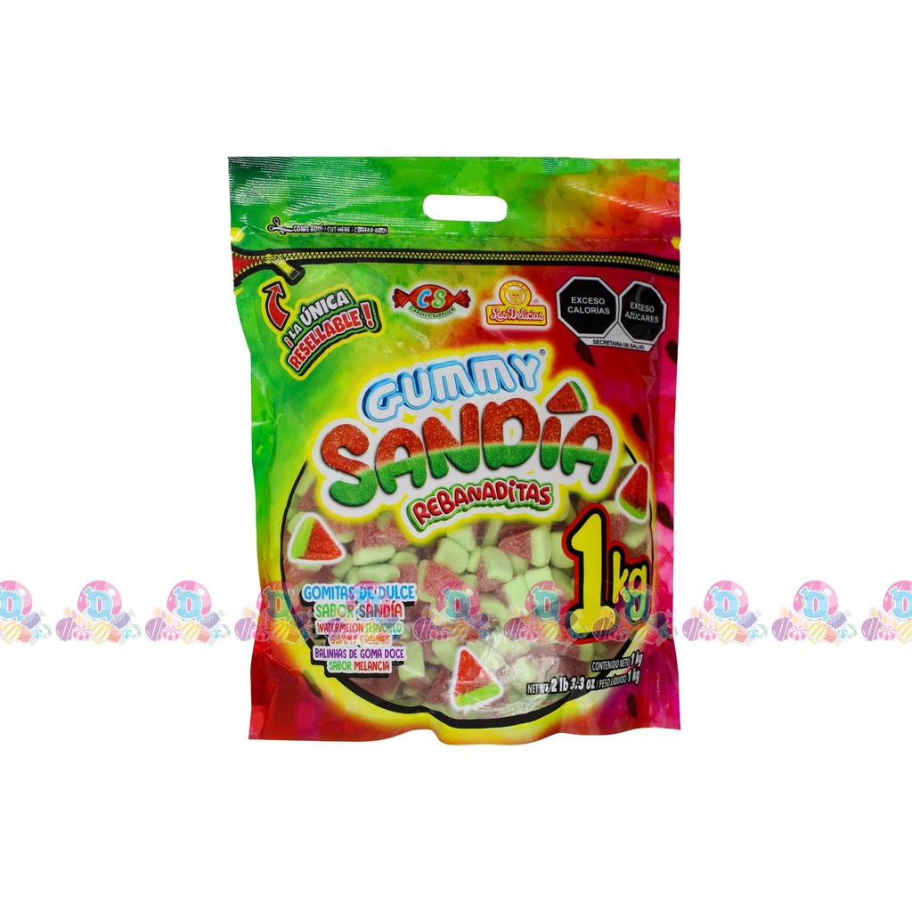 DELI GUMMY SANDIA 1Kg