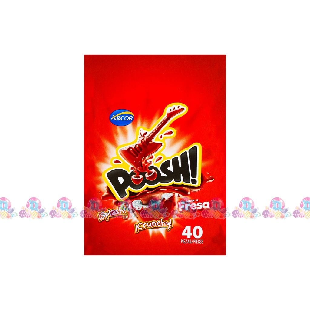 ARCOR CHICLE POOSH VM 4g 40s