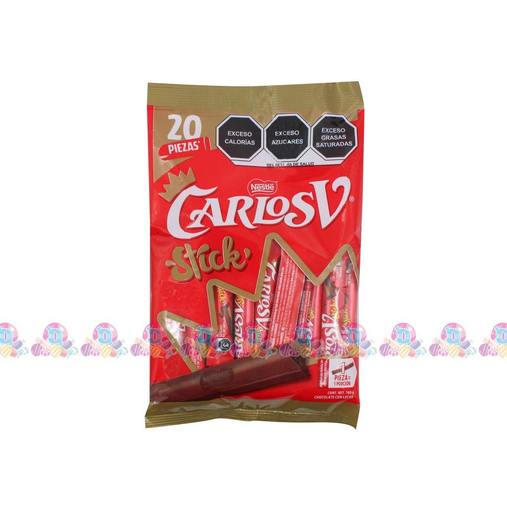 NESTLE STICK CARLOS V TRAD 8g 20s