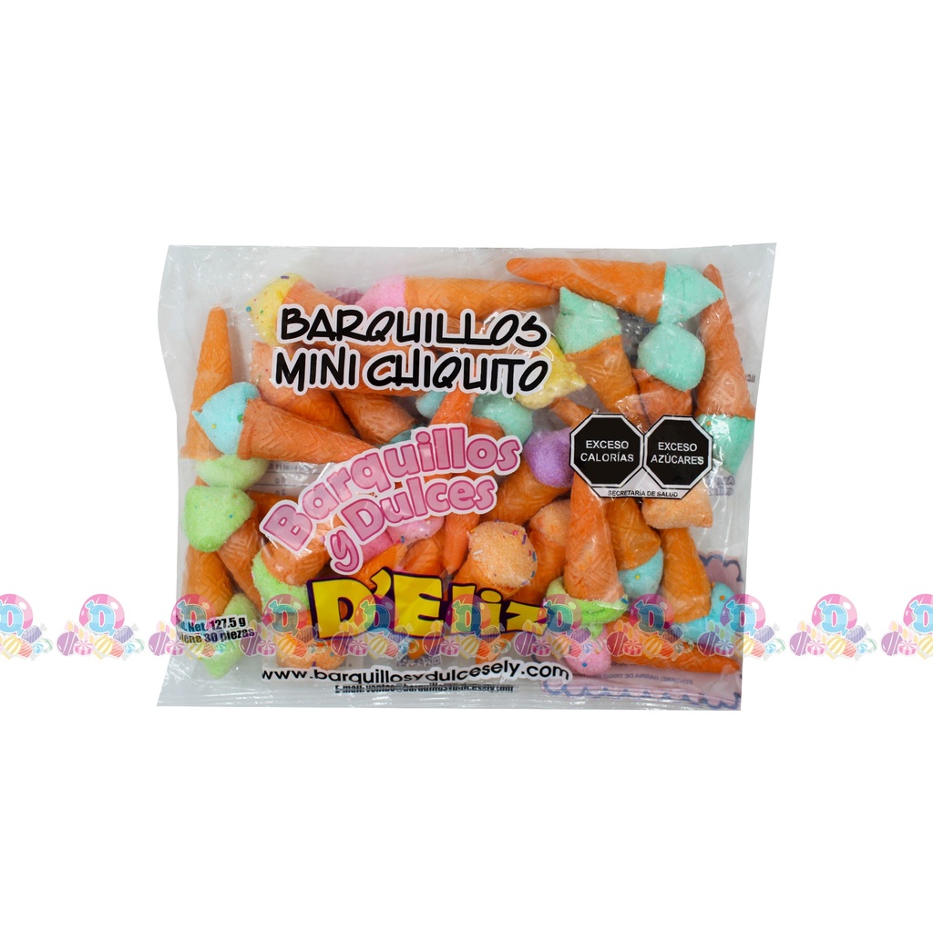 SPV DELIZ BARQUILLO MINI CHIQUITO 4.25g 30s