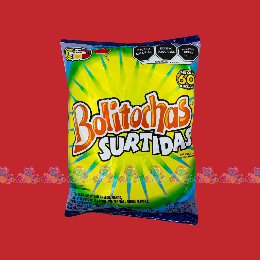 CANDY BOLITOCHA SURTIDA 9g 60s