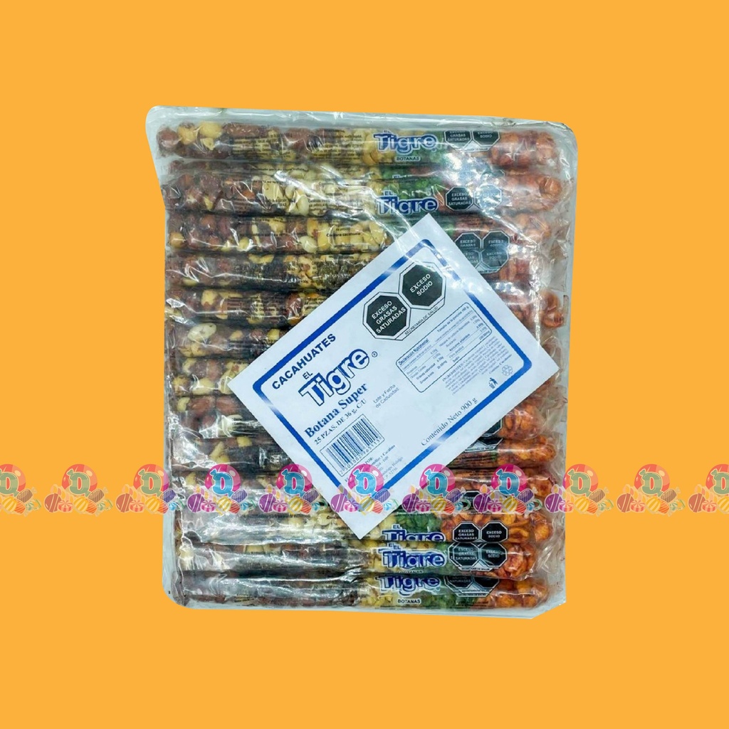 TIGRE BOTANA SUPER TUBO 36g 25s