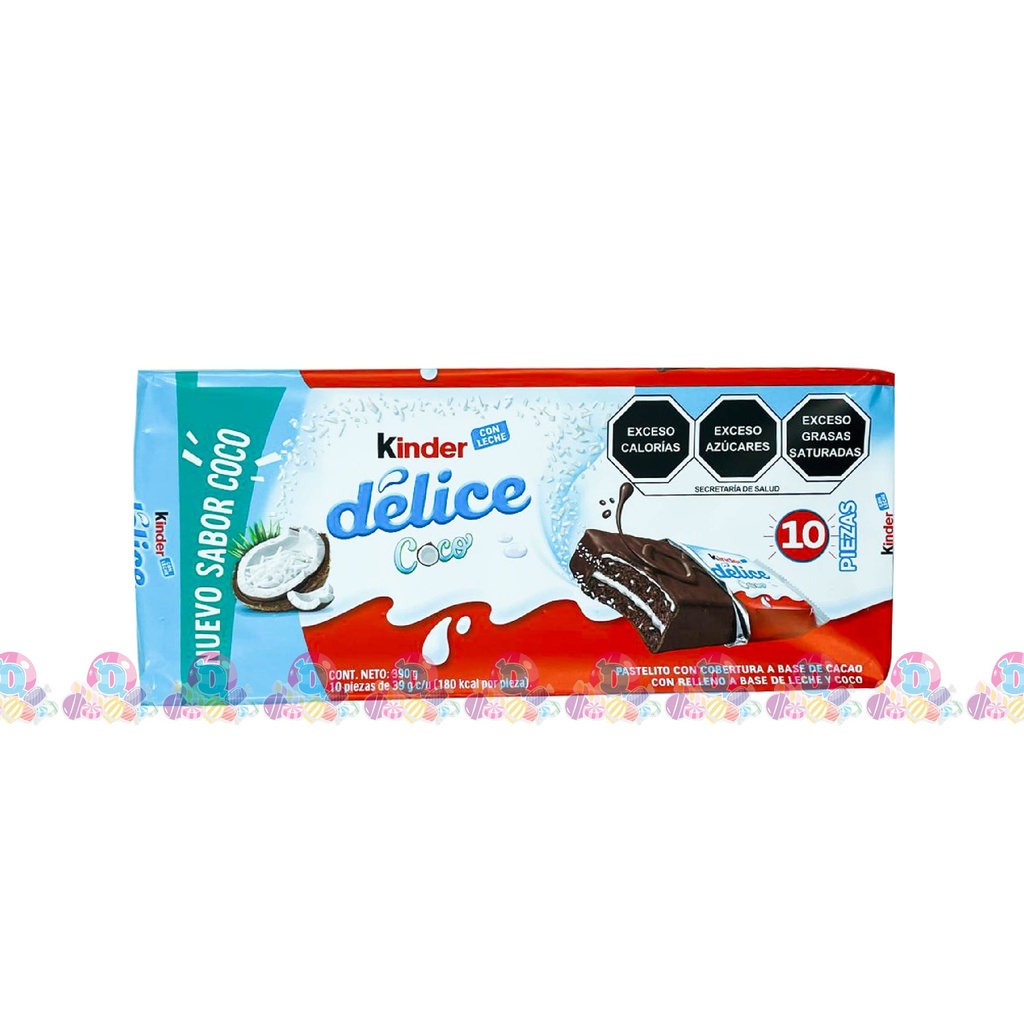 FERR KINDER DELICE NVO COCO 39g 10s