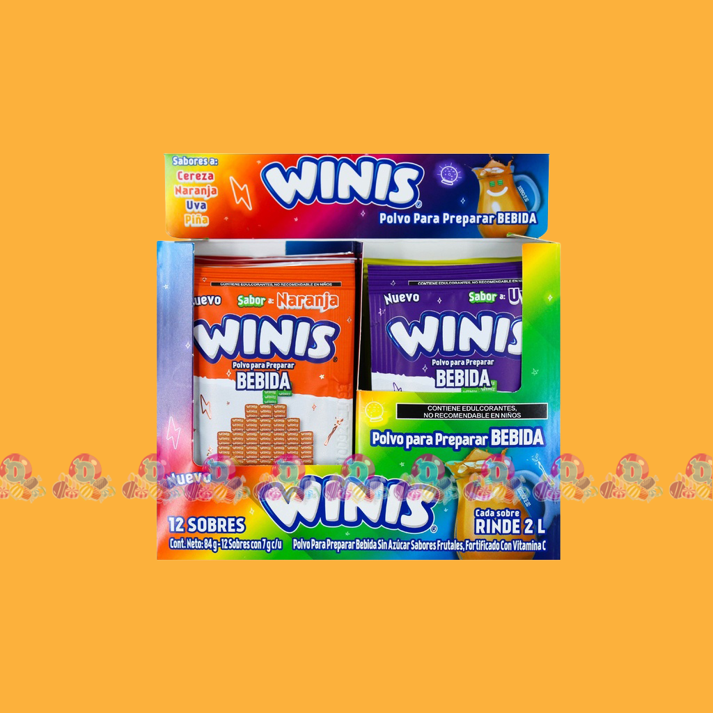 SPV WINIS POLVO PARA BEBIDA 7g 12s