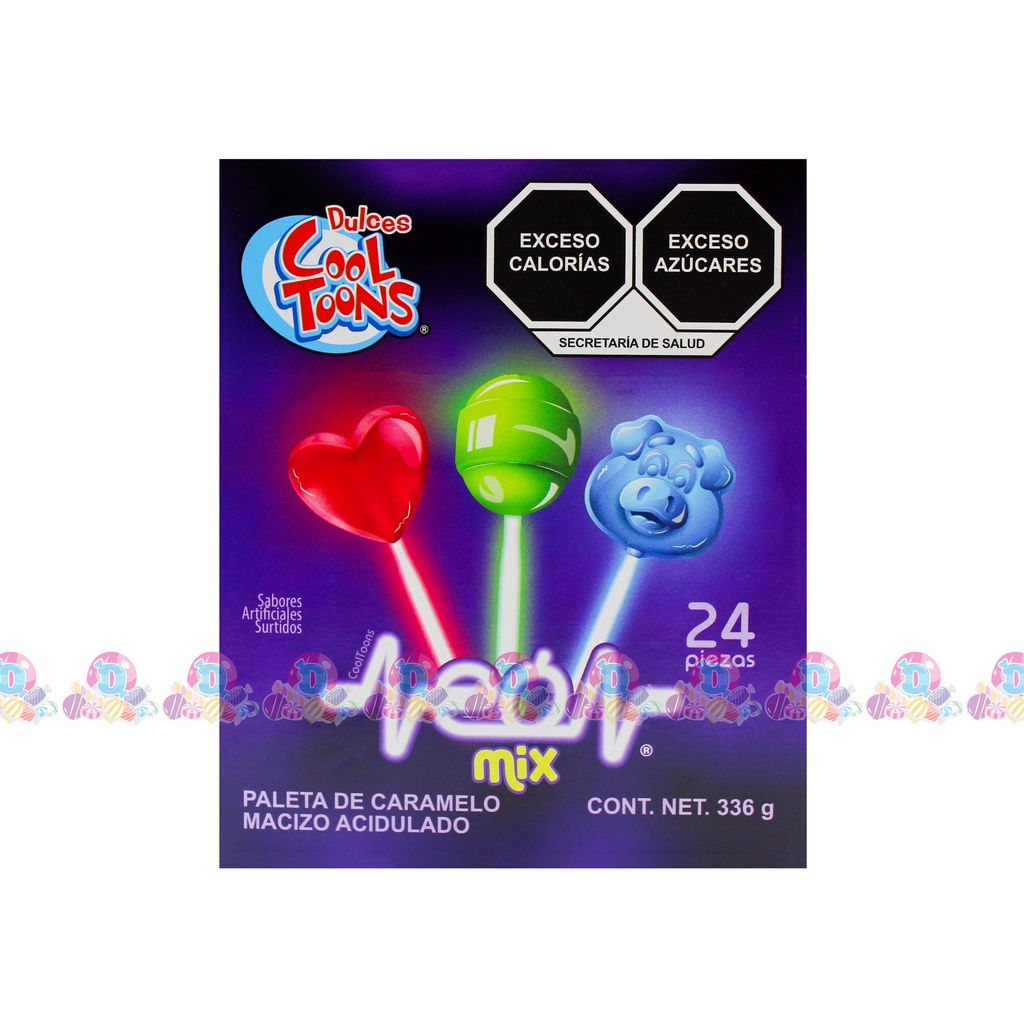 COOL DPY PLT NEON MIX 14g 24s