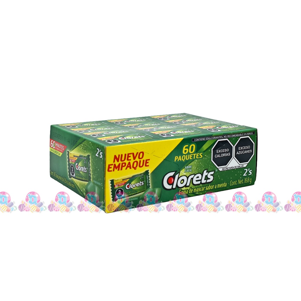 ADAMS CLORETS 2S 2.8g 60s