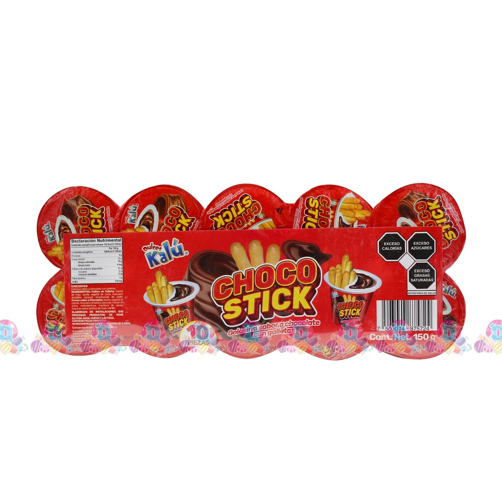 KALU CHOCO STICK 15g 10s