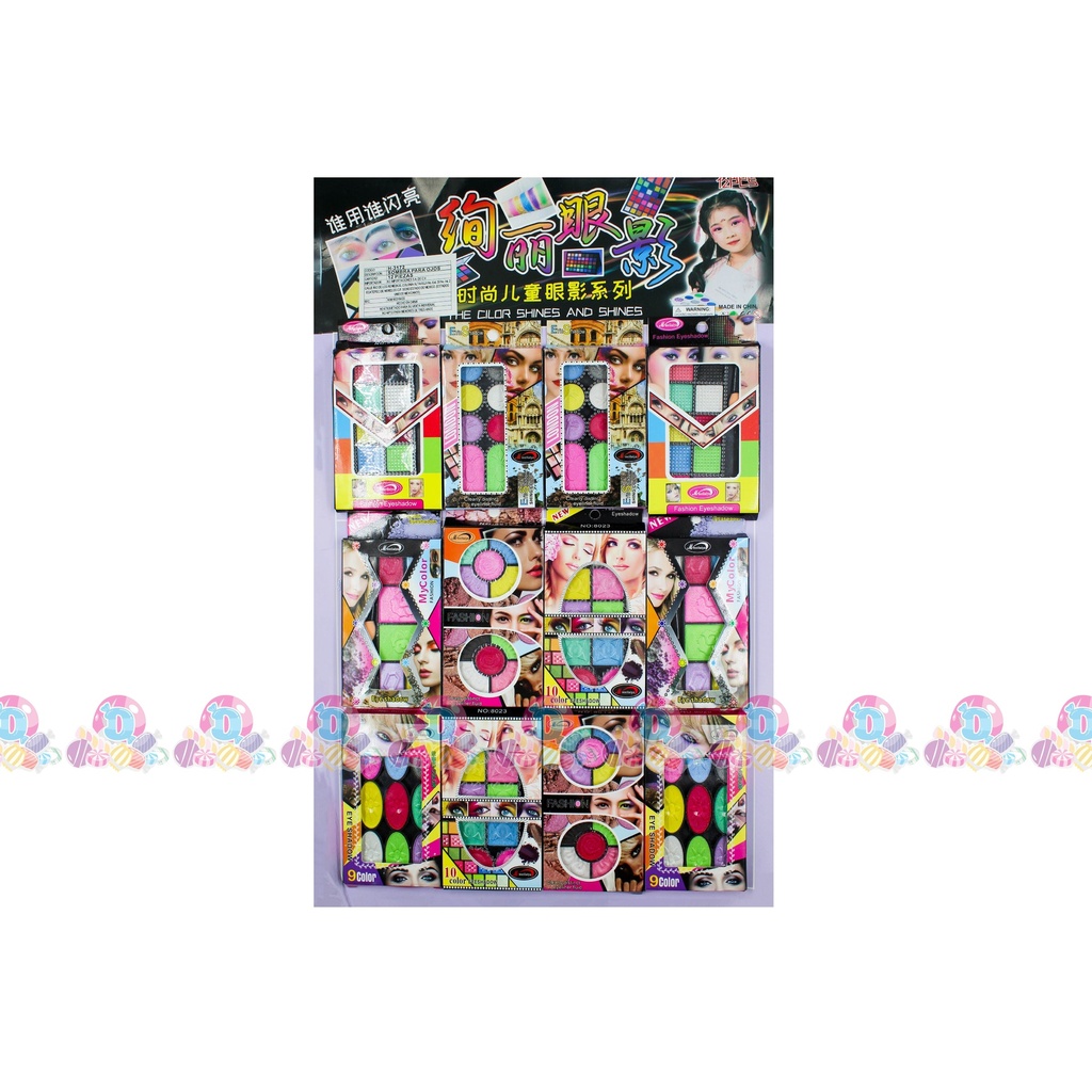 SPV CARTULINA MAQUILLAJE 12s