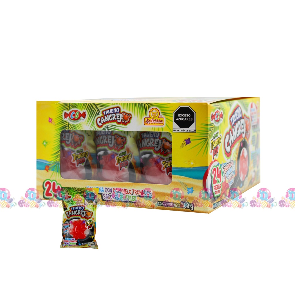 DELI DPY TRUENO CANGREJO 15g 24s