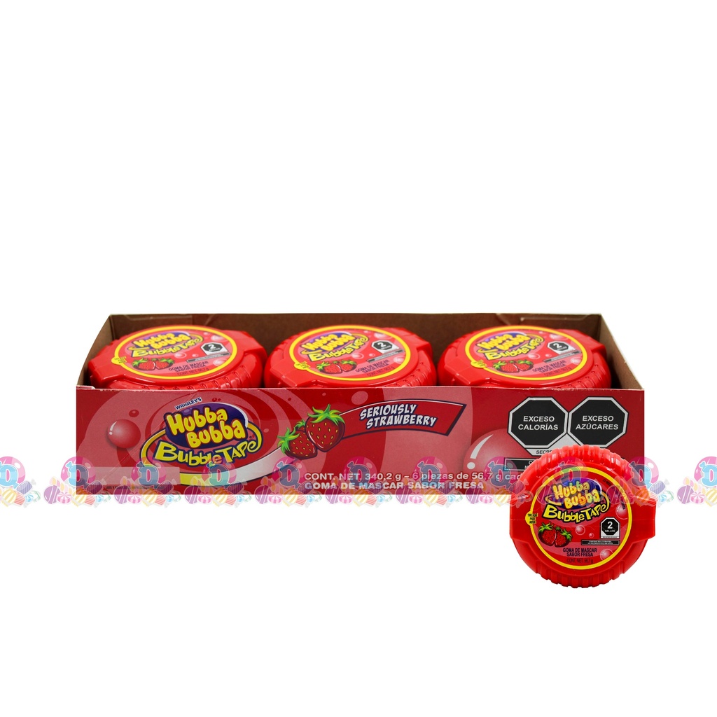 SPV WRIGLEYS HUBBA BUBA VM 56.7g 6s