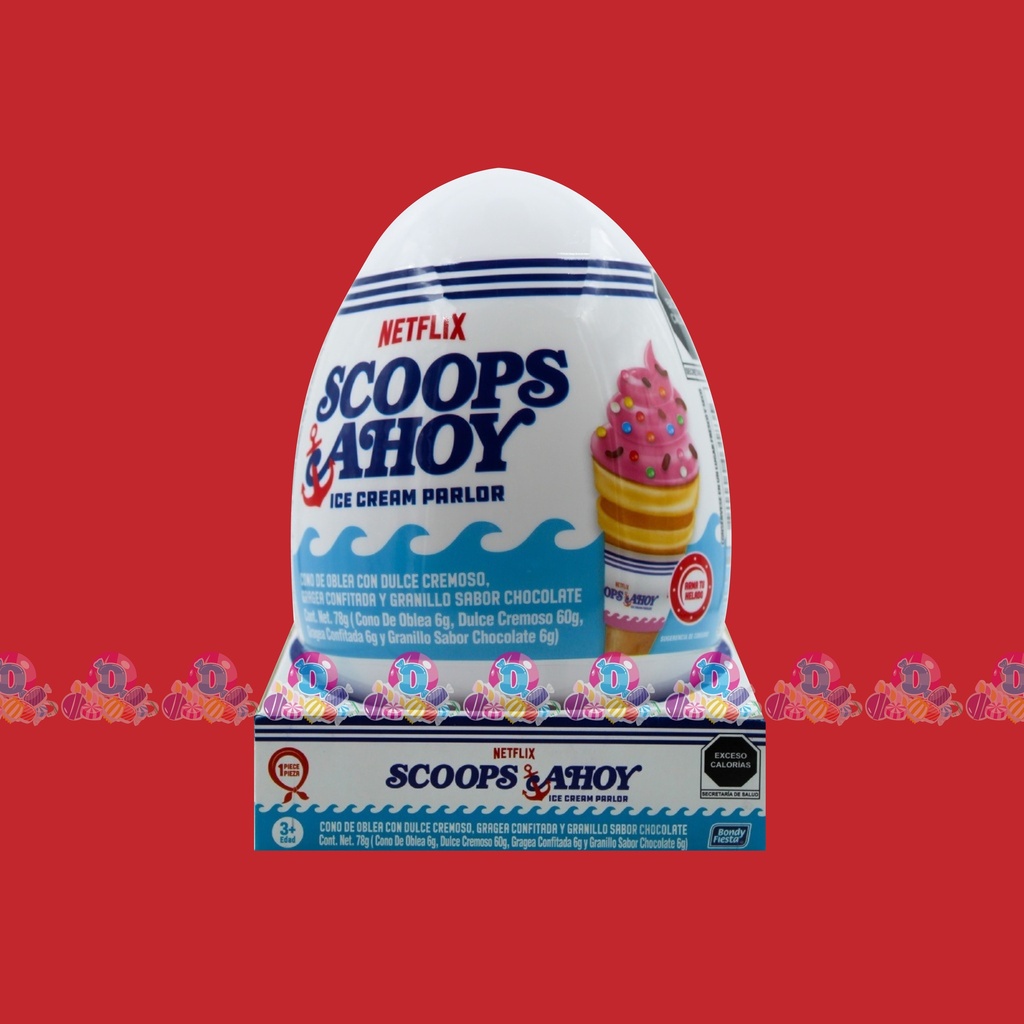 BONDY JUMBO SCOOPS AHOY 228g 1s
