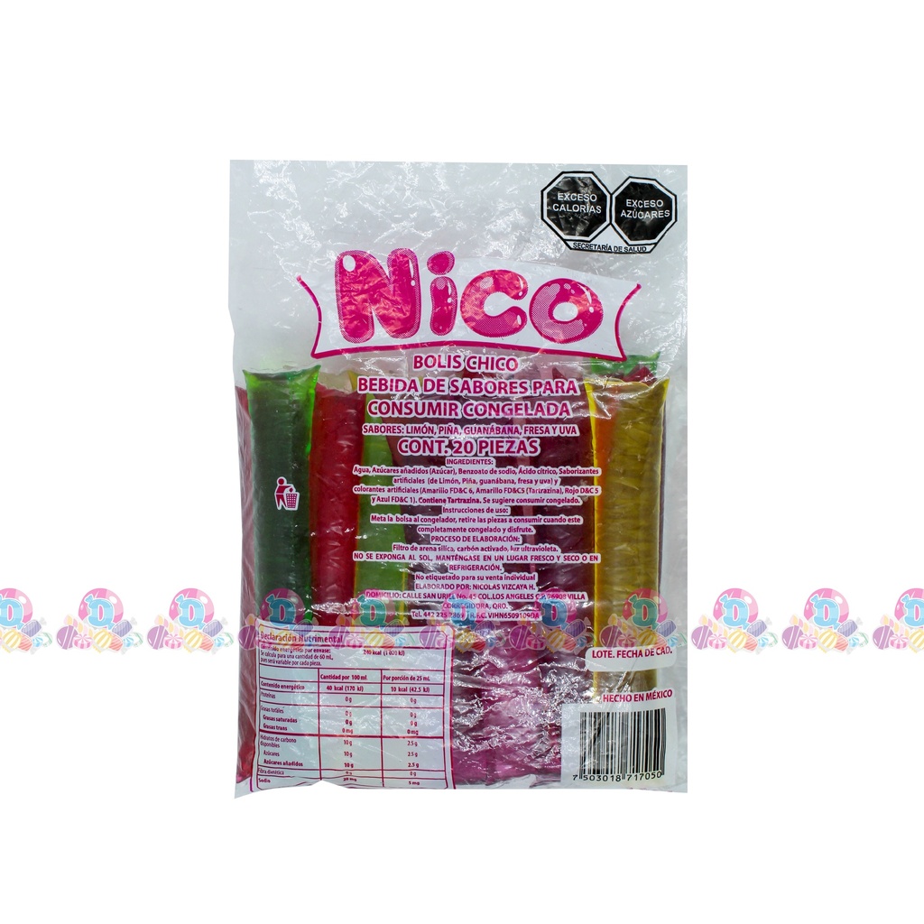NICO BOLI CHICO 29.5g 20s