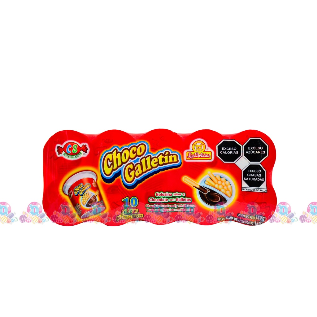 DELI CHOCOGALLETIN 15g 10s