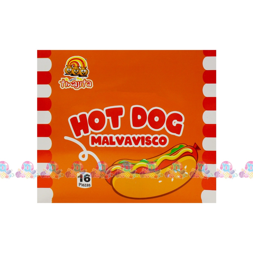 TINA HOT DOG MALVAVISCO 10g 16s