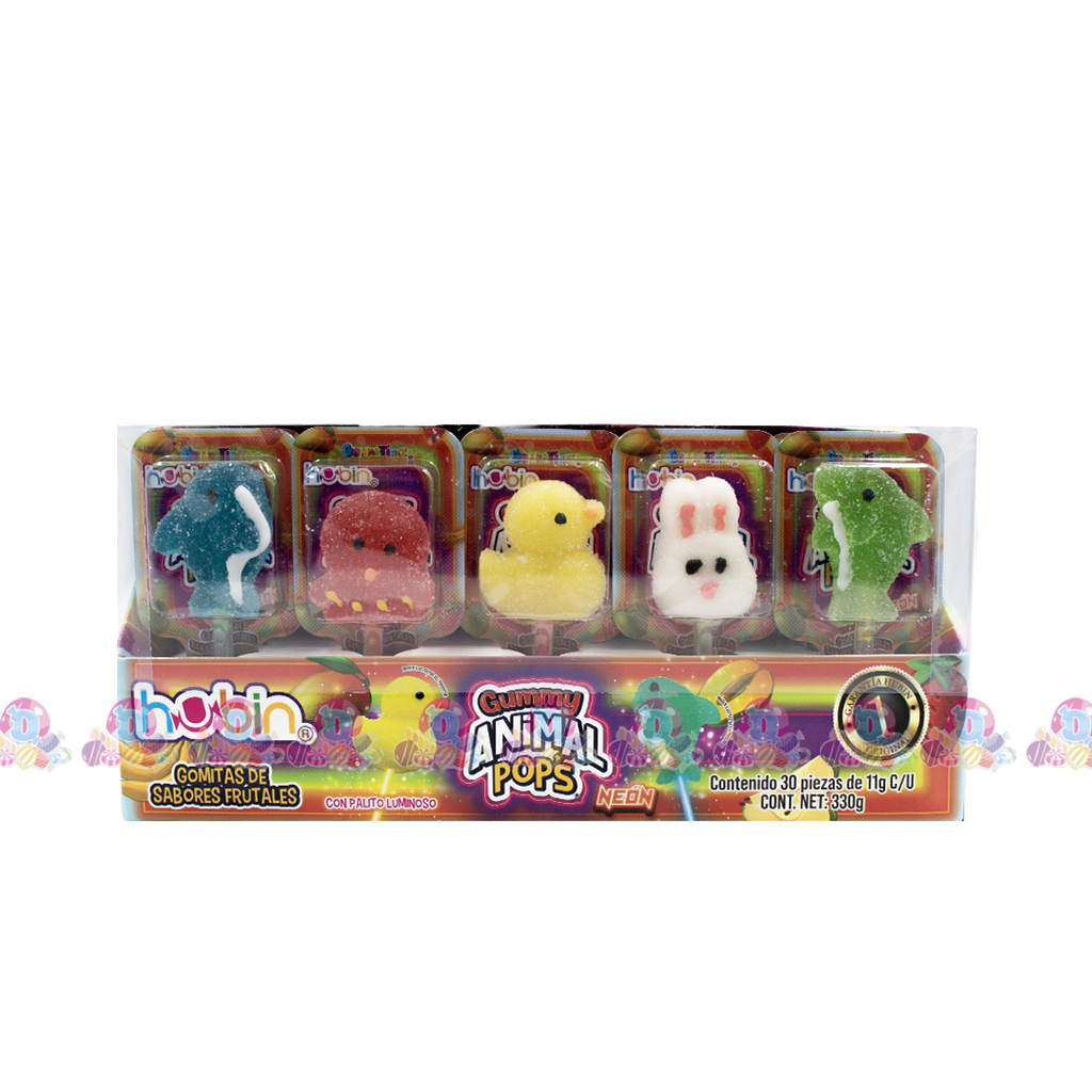 SD HUBIN PLT GUMMY POPS NEON VM 11g 30s