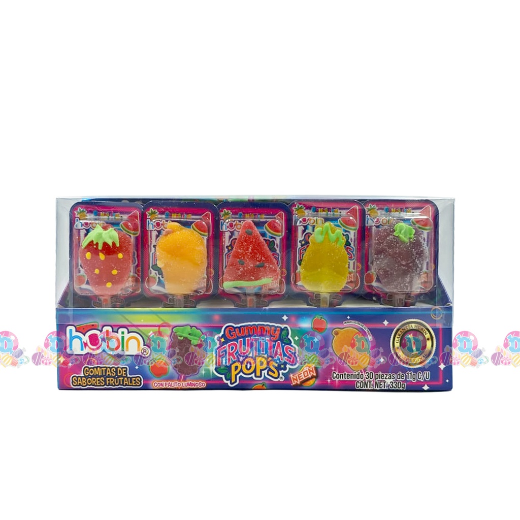 SD HUBIN PLT GUMMY POPS NEON VM 11g 30s