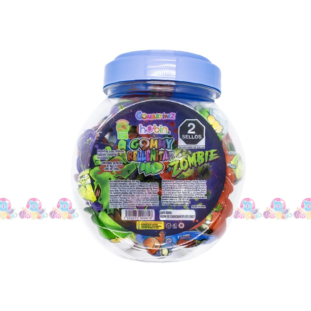HUBIN RELLENITAX 4D ZOMBIE 10g 30s