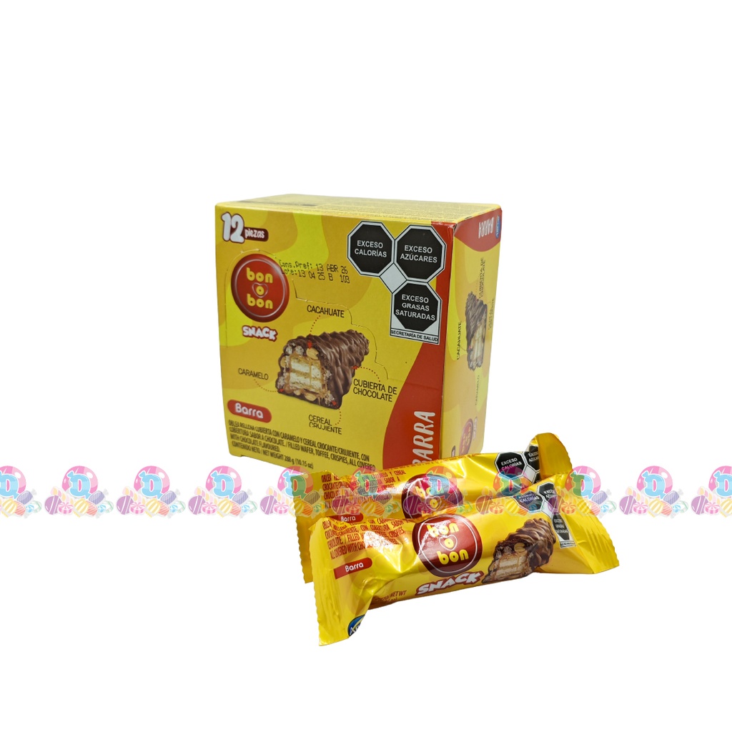 ARCOR SNACK BONOBON 24g 12s