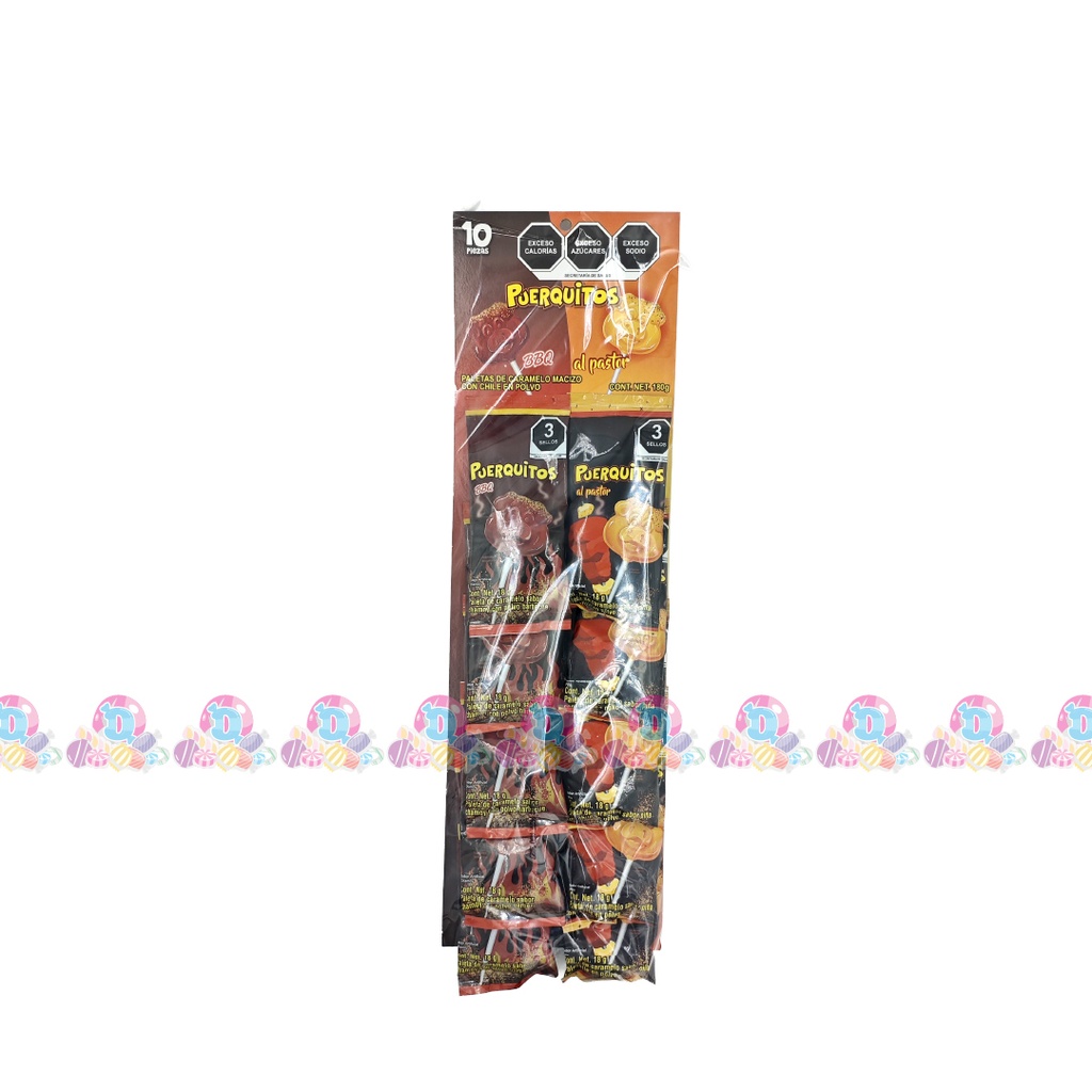 SD COOL TIRA PLT PUERQUITO BBQ PASTOR 18g 10s