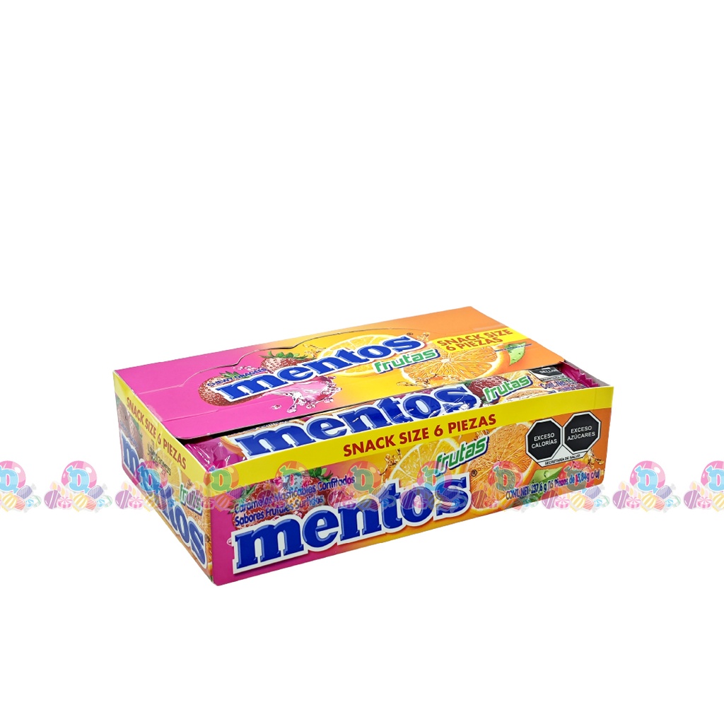 SPV PERF MENTOS SNACK FRUTAS 15.84g 20s