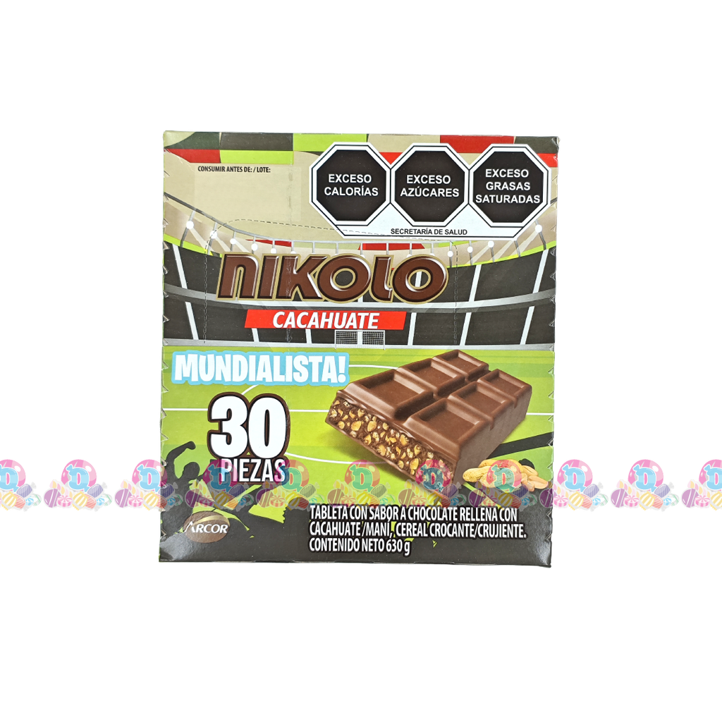ARCOR NIKOLO MUNDIAL CHOC 21g 30s