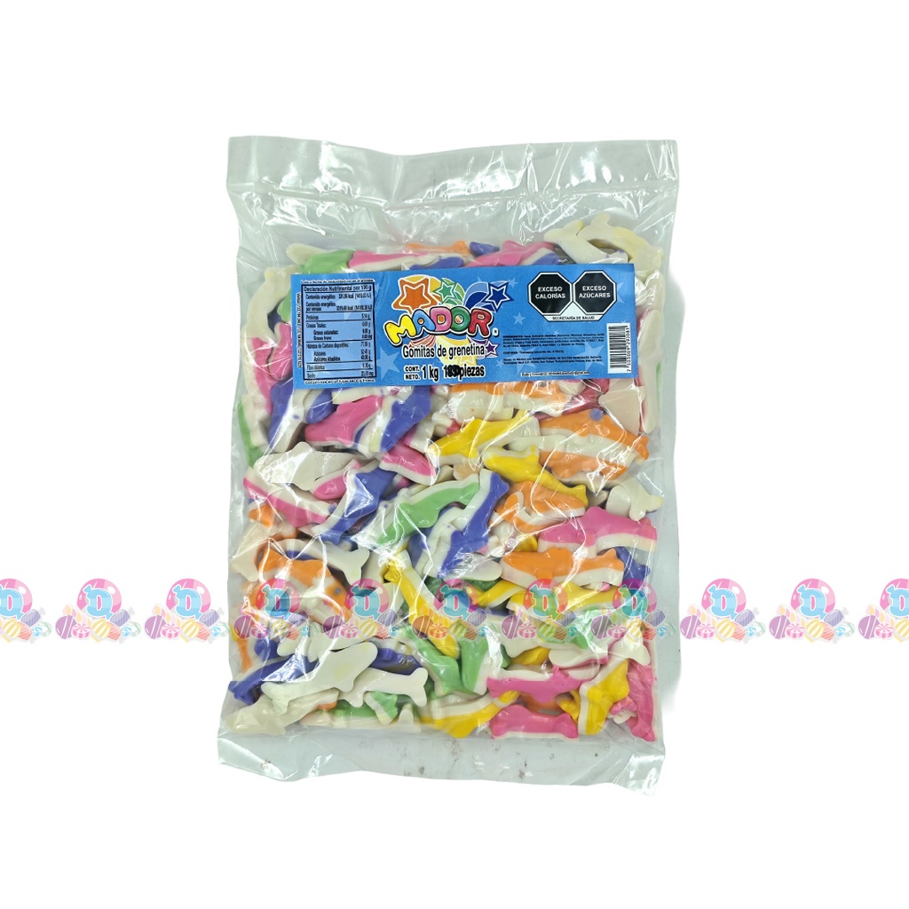 MADOR BLS GUMMY BALLENA 7g 140s