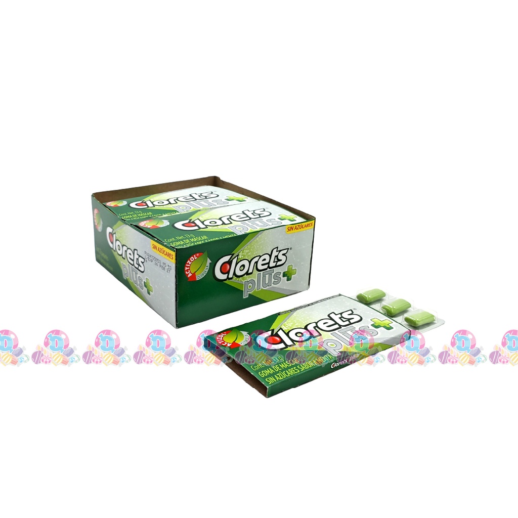 SPV ADAMS CLORETS 10S PLUS 13g 12s