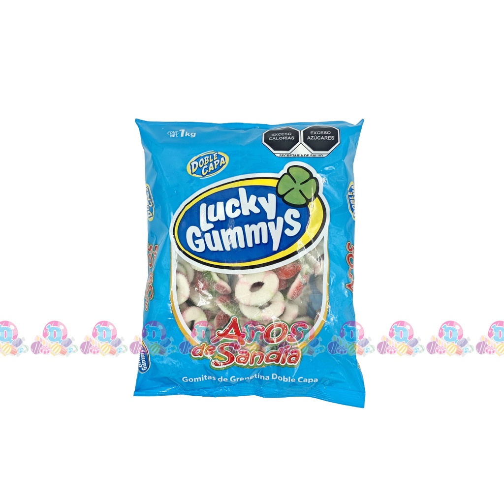 LUCKY GUMMYS AROS SANDIA 8g 1Kg