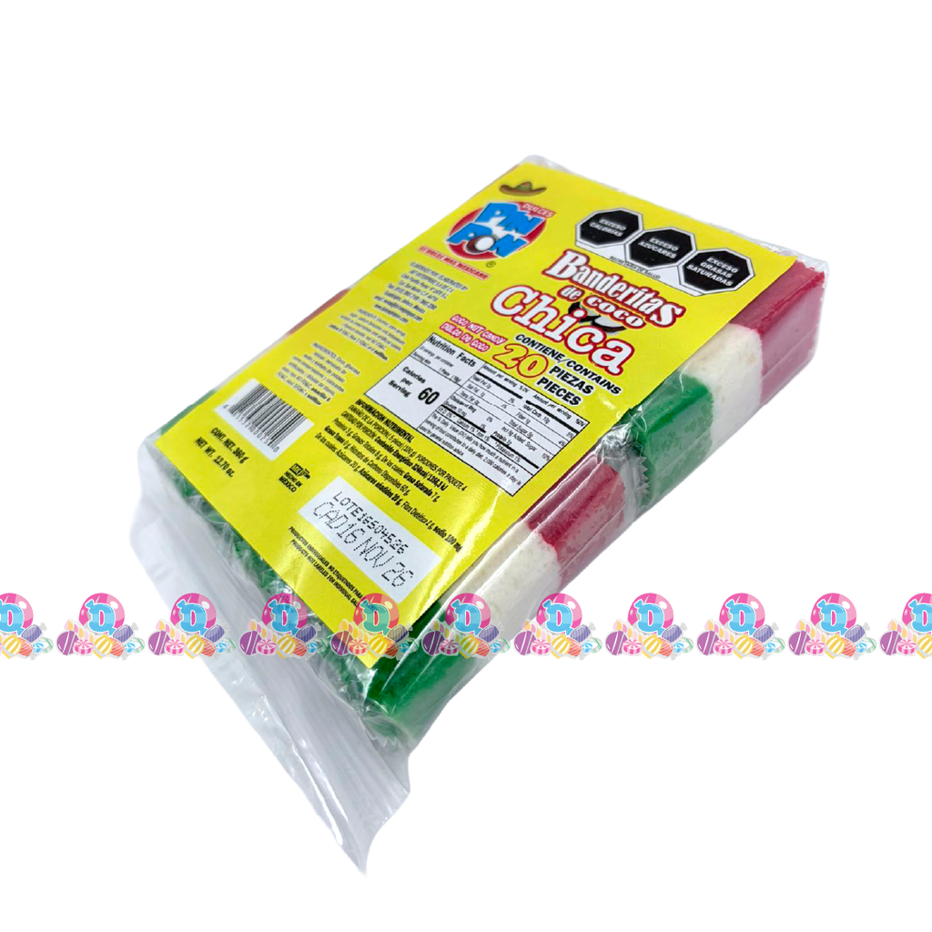 PINPON BANDERA CHICA 18g 20s