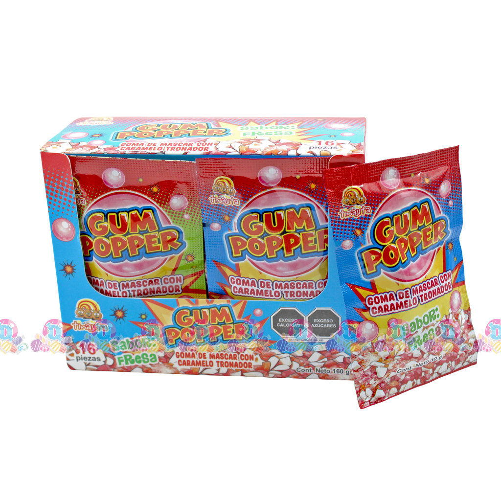 TINA GUM POPPER 10g 16s