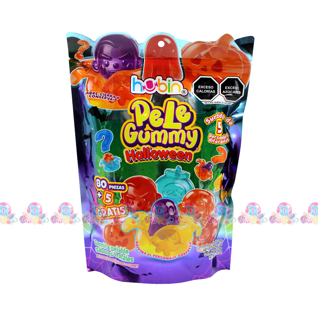 HUBIN BLS PELE GUMMY HALLOWEEN 5g 80+5s