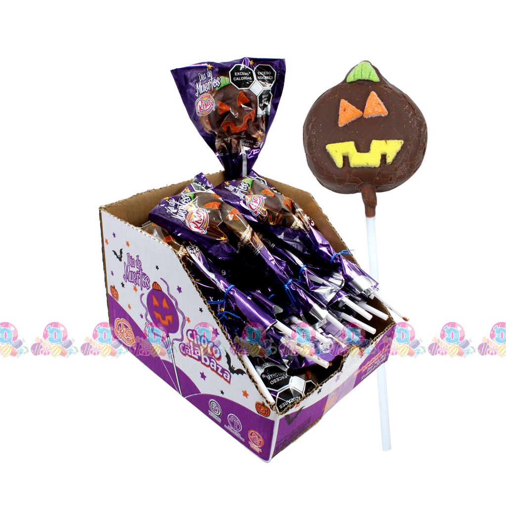 RISA EXH PLT CALABAZA CHOC 30g 15s