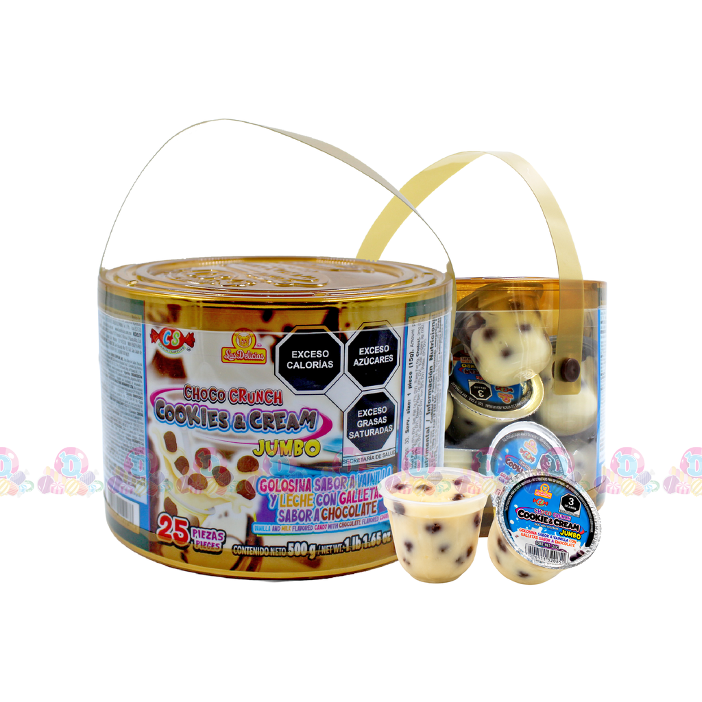 DELI EST CHOCO CRUNCH JUMBO C&C 20g 25s