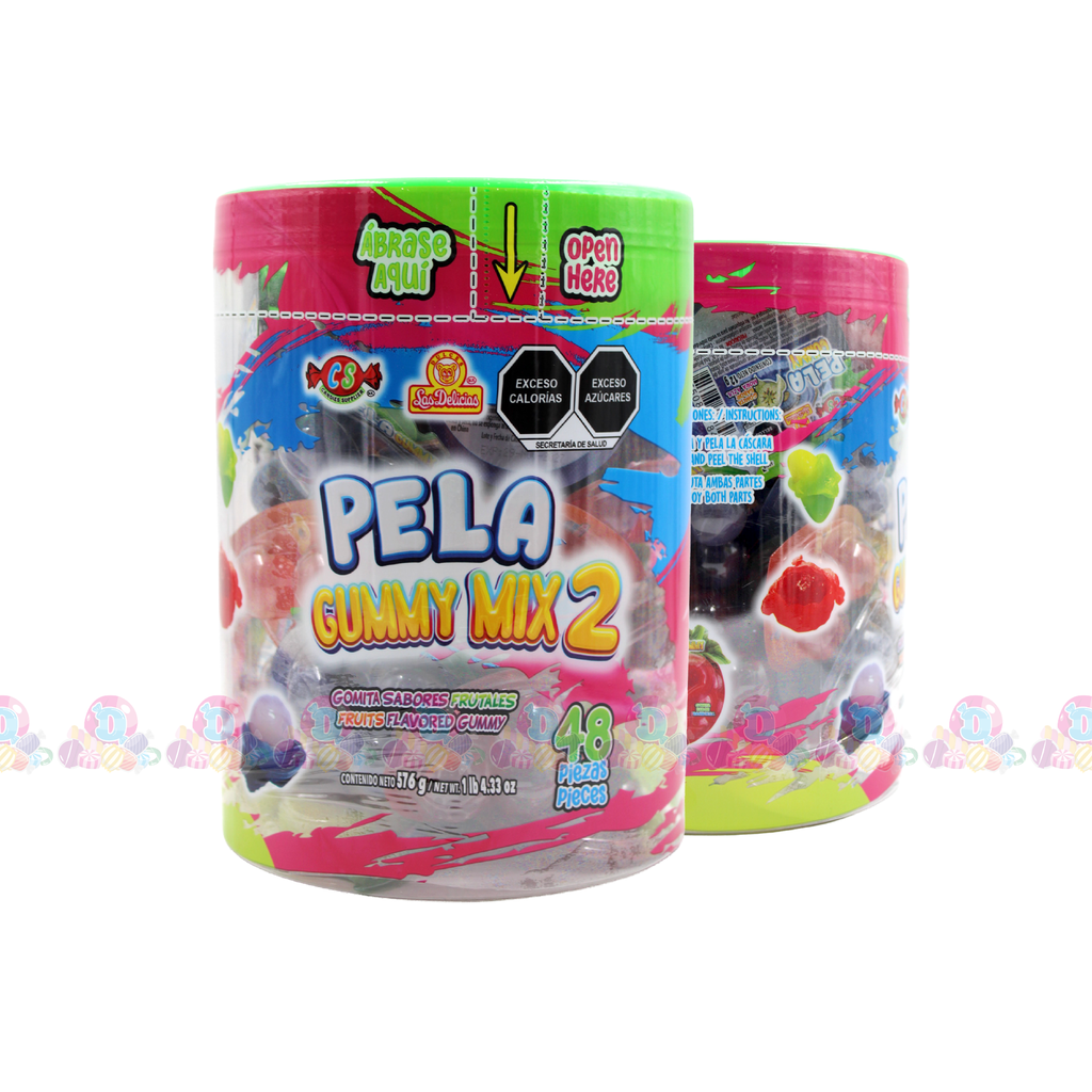 DELI PELA GUMMY MIX2 12g 48s