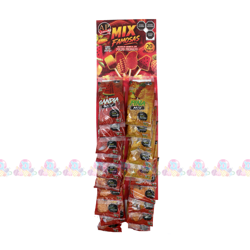 AP TIRA PLT FAMOSAS MIX 15g 20s