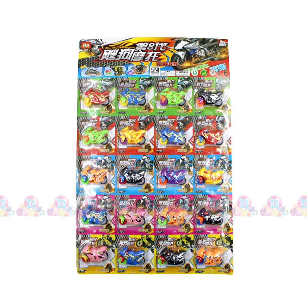CARTULINA MINI MOTO 20s