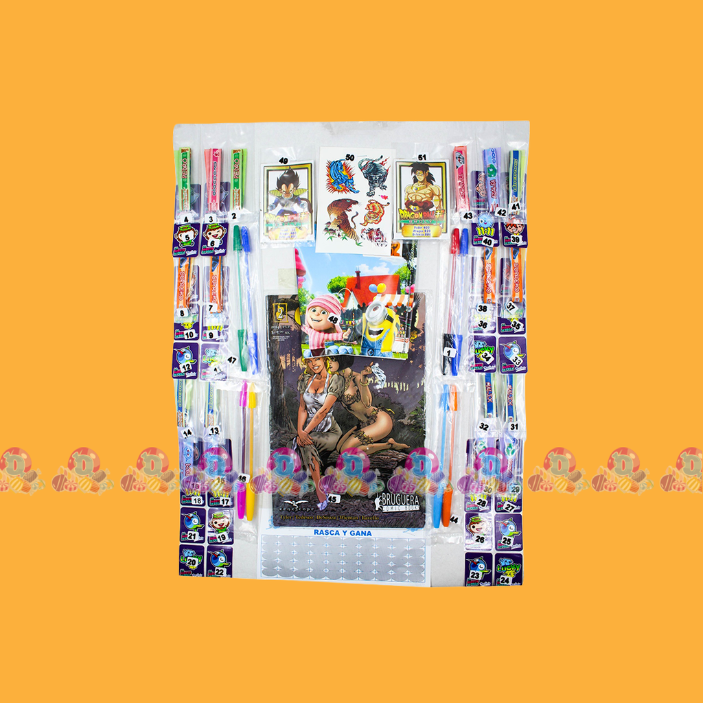 SPV LAU RIFA JUGUETES CHICA 50