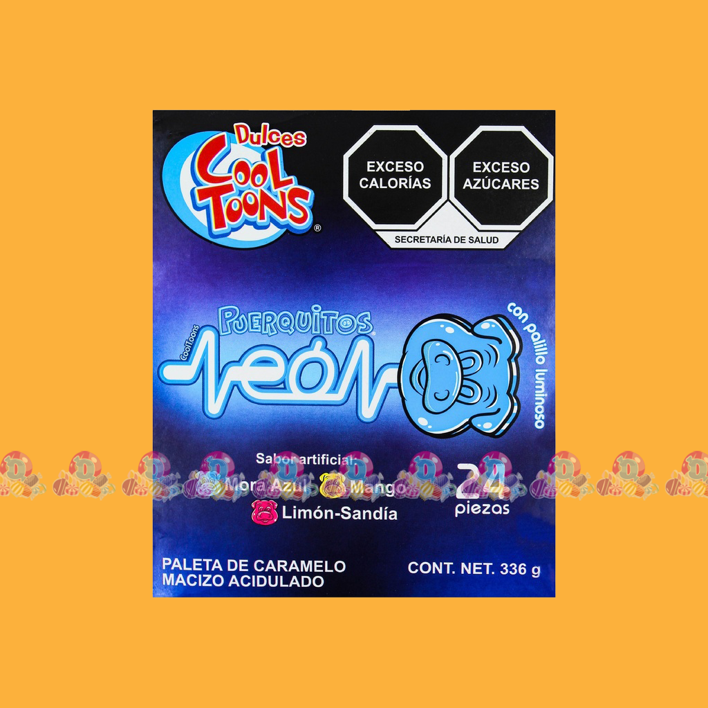 SPV COOL DPY PLT PUERQUITOS NEON 14g 24s